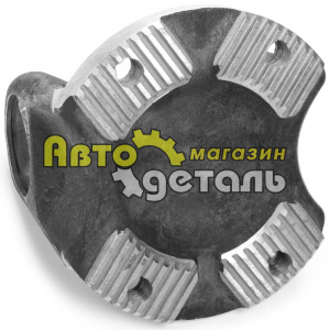 Фланец кардана 4 отверстия с резцами Д 52 HOWO AZ9113314062