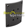 Накладка тормозная задняя 220-235 8 отв SHAANXI DZ9112340062