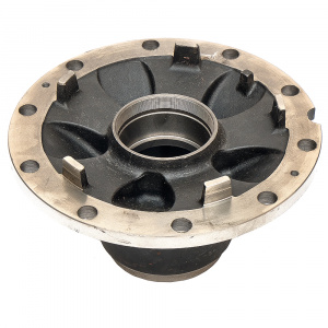 Ступица передняя SHAANXI F3000 X3000 КАМАЗ ось HDZ9.5 тонн DZ9100410121 HD90009410196 81.44301.0121