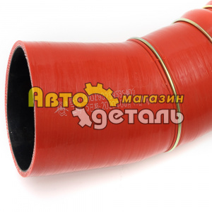 Патрубок интеркуллера Д 100*100 WP12 SHAANXI DZ95259535402 DZ9112538025