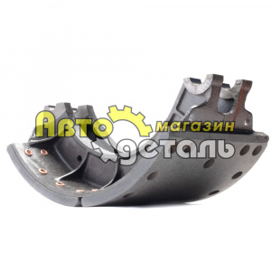 Колодка тормозная зад 14 отв 2010 г HOWO AZ9231342010 (2)